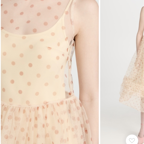 MOLLY GODDARD DRESS 6 PINK RED RUNWAY $1450 SOLD OUT - Picture 3 of 5